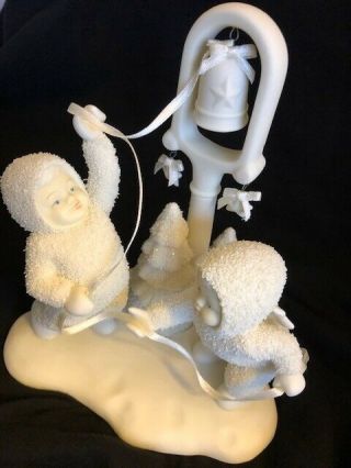 Dept.  56 Snowbabies Miniatures " Ring The Bells It 