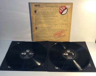Ub40 - Signing Off Vinyl Lp 12” Double Reggae Dub,  Inner Sleeves Gradlp