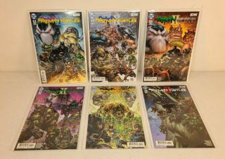 Batman Teenage Mutant Ninja Turtles Ii 1 - 6 (dc/idw 2018) 1st Prints Nm