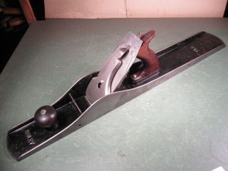 Antique Old Vintage Woodworking Tools Stanley No.  8 Jointer Plane Corrugated