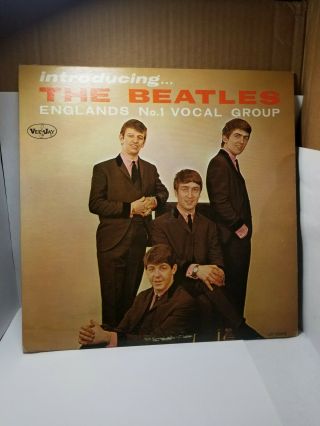 The Beatles 1964 Introducing The Beatles On Vee - Jay Usa Vinyl Lp1062 Colored