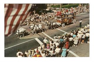 Old Milwaukee Days Circus Parade Vintage Postcard Af130