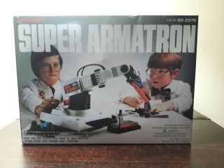 Vintage Radio Shack Armatron With Accessories And Box