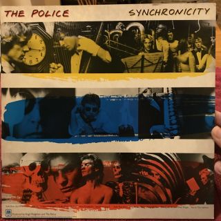Vintage The Police “synchronicity” 1983 Vinyl