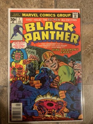 Black Panther 1 Comic Book Marvel