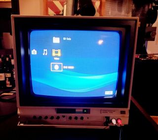 Vintage Commodore Model 1702 Video Monitor In Great