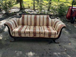 Antique Sofa Duncan Phyfe Style
