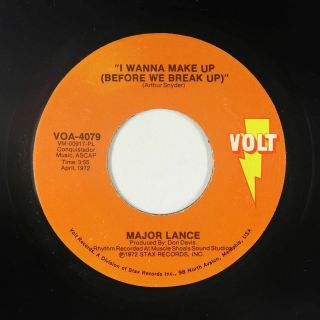 Crossover Soul 45 - Major Lance - That 