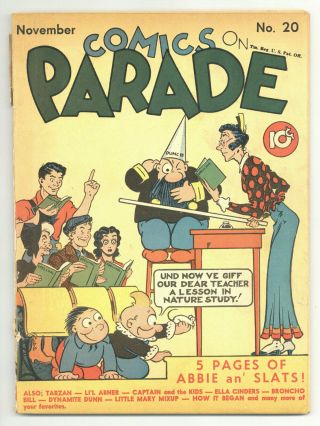 Comics On Parade 20 2.  0 United Features Li 