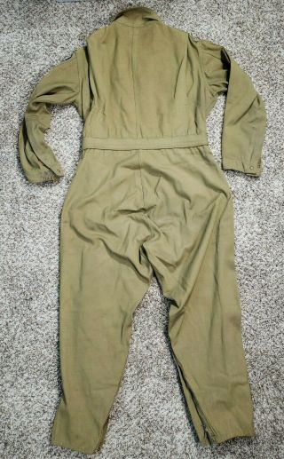 VINTAGE WWII US ARMY USAAF TYPE A - 4 FLIGHT SUIT SIZE 44 2