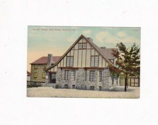 Vtg.  Summit,  Pa. ,  Blue Ridge Parish House Post Card