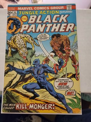 Jungle Action Featuring The Black Panther No.  6 Sept.  20.