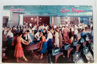 Nevada Nv Las Vegas Hotel Flamingo Greetings Postcard Old Vintage Card View Post