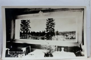 Oregon Or Bend Pilot Butte Inn Picture Window Postcard Old Vintage Card View Pc