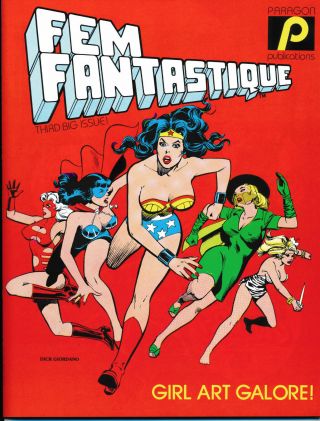 Fem Fantastique No.  3 - Paragon Pubs - Phantom Lady,  Girl From Lsd,  1978,  Unread