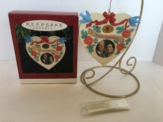 Hallmark Keepsake Christmas Ornament - Years Together 5 - 10 - 20 - 25 - 30 & Up 1995