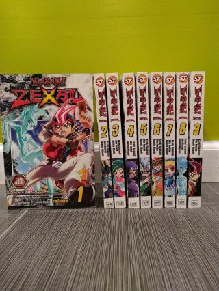 Yu - Gi - Oh Zexal,  Vol.  1 - 9 By Shin Yoshida And Kazuki Takahashi
