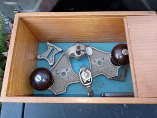 Vintage Stanley 71 Router Plane With Pamphlet And Box
