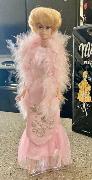 Vintage Barbie Pink Formal 1681 Sears Exclusive Outfit Only - Hard To Find