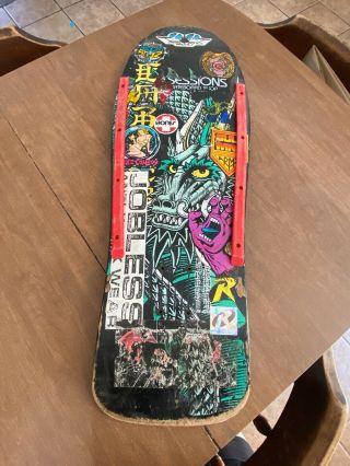 Vintage Skateboard Deck From The 1990 