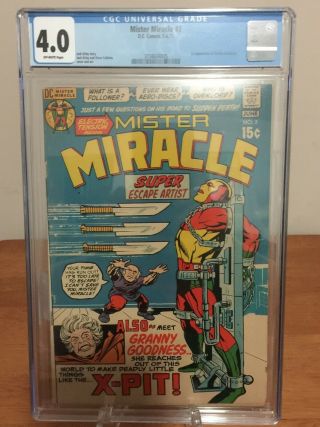 Mister Miracle 2 Comic Book Graded Cgc 4.  0 1st Appearance Of Granny Goodness