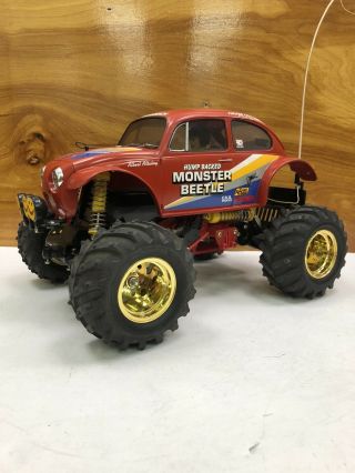 Vintage Tamiya Monster Beetle 2wd Truck - Very Rare & Htf