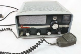 Rare Vintage Sonar Fs - 23 Cb Radio Transceiver W/ Microphone