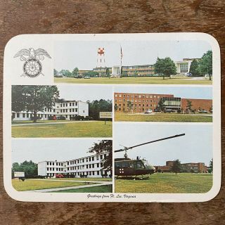 Vintage Postcard Fort Lee Virginia Us Army Military