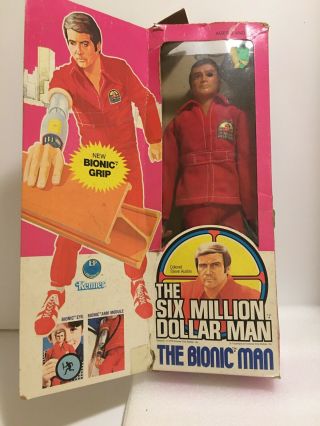 Six Million Dollar Man 2nd/ed Bionic Grip Kenner Vintage 1977