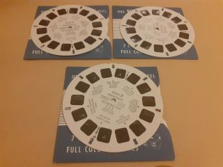 Vintage Usa Viewmaster 1956 Minnesota 3 Reels And Sleeves The Gopher State
