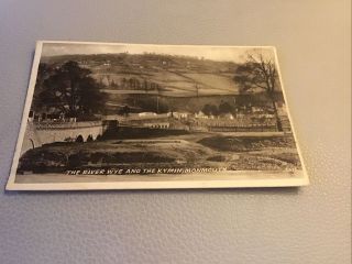 Vintage Post Card The River Wye And The Kymin,  Monmouth.  Wales.