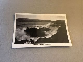 Vintage Post Card Gwbert - On - Sea,  Cardigan.  Wales.