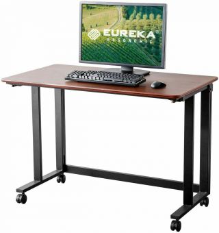 Eureka Ergonomic 43 Inch Folding Computer Desk Home Office Pc Table Foldable