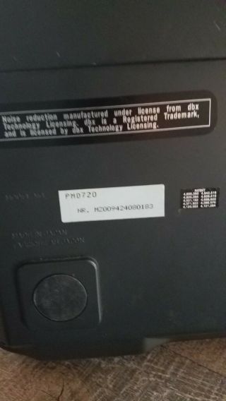 VINTAGE MARANTZ PMD 720 FOUR TRACK Cassette Recorder 12 Line Analog Mixer (Rare) 2