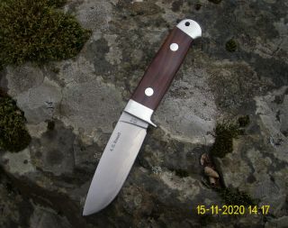 Vintage Custom Loveless Style Drop Point Hunting By A G Russell Knife