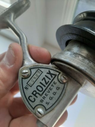 Croizix spinning reel made in France XXX collectible 2