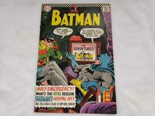 August 1966 Batman And Robin Comic Book