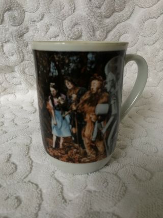 Vintage 1966 The Wizard Of Oz Collectible Ceramic Mug Mgm Judy Garland