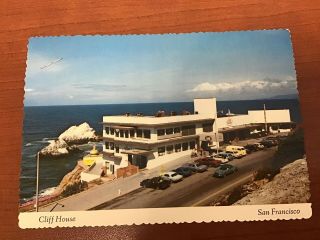 Vintage Postcard Cliff House San Francisco