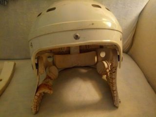 Vintage Stan Mikita Suspension Helmet
