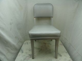 Steelcase Industrial Plush Tanker Desk Chair Gray 1964 Vintage 1