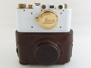 Leica Ii (d) Olympiada 1936 Berlin Ww 2 Vintage Russian Rf White Camera