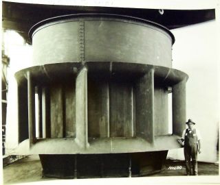 Vintage James Leffel Co Holyoke Ma Water Power Turbine Photo - Springfield Ohio