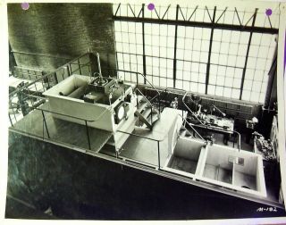 Vintage James Leffel Co Water Tank Dept Facility Photo - Springfield Ohio