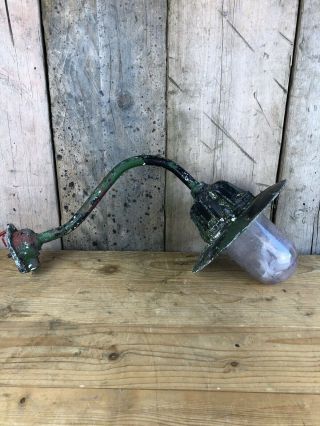 Vintage Coughtrie Swan Neck Wall Light Lamp