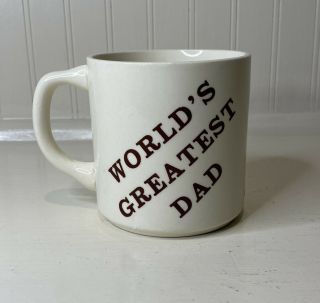 Vintage Houze Coffee Mug World’s Greatest Dad Usa