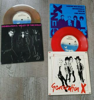 Generation X 3 X 7 " S Fridays Angels,  Dancing With Myself,  Valley Of The Dolls