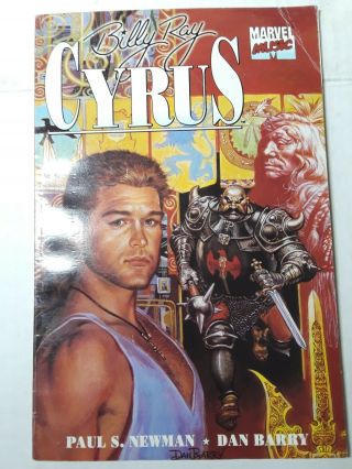 Billy Ray Cyrus 1 Marvel Music Comic Country Paul Newman Dan Berry 1995