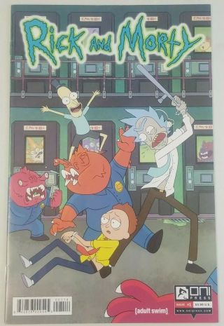 Rick And Morty 1 Comic Book Oni Press Fourth Print
