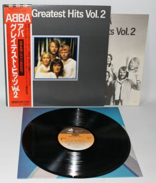Abba ‎ - Greatest Hits Vol.  2 - 1979 Japan Vinyl Lp - Discomate Dsp - 5113